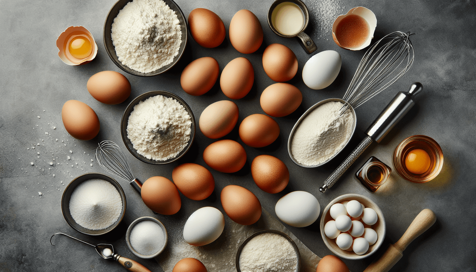 baking recipes that use a lot of eggs